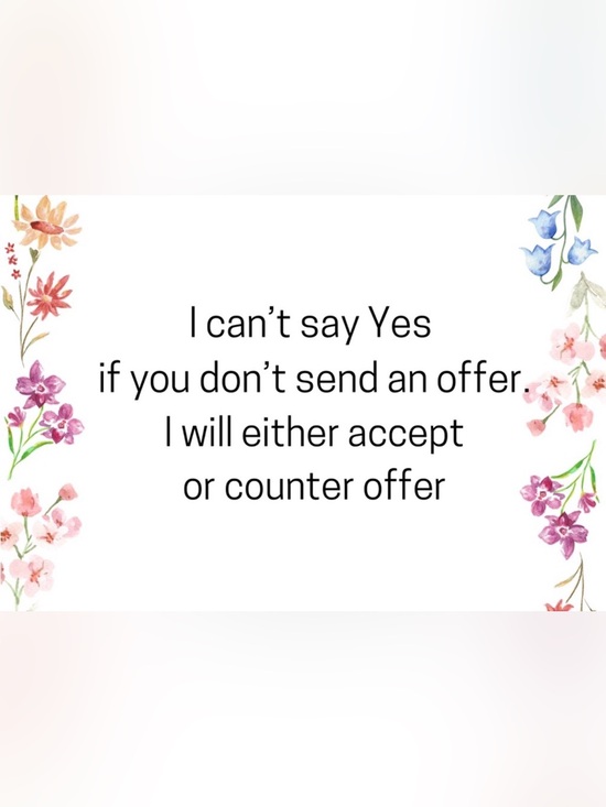 Anthropologie Sweaters - Floral Quote Art Print